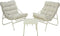 Cushioned Bistro / Chair Set - Cream