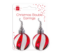 Christmas Bauble Earrings
