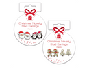 Christmas Novelty Stud Earrings 2 Pack