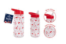 Reindeer Bottle With Straw 500ml