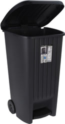 Wheelie Bin 90Ltr Grey/Black