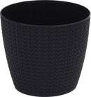 Knit Effect Planter Anthracite