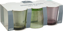 Coloured Drinking Glasses 6 Pack