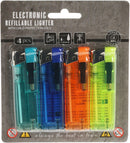 Refillable Lighter 4 Pack