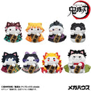 Anime Demon Slayer Kimetsu no Yaiba Nyanko Manekineko Mega Cat Project Figure Assortment
