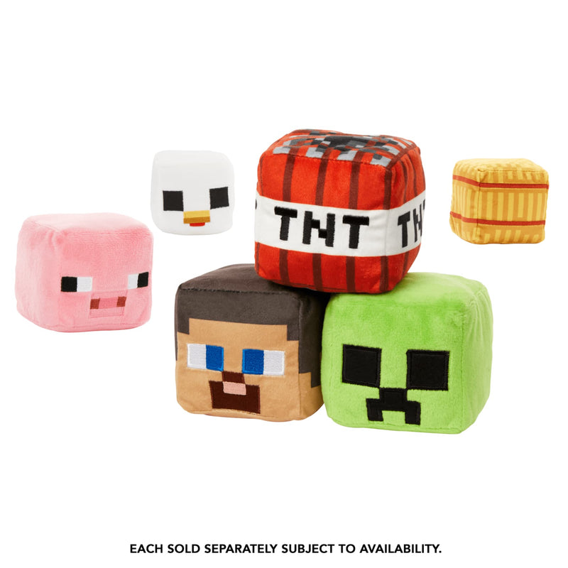 Minecraft Block Plush Assorted JAC Stores IOM