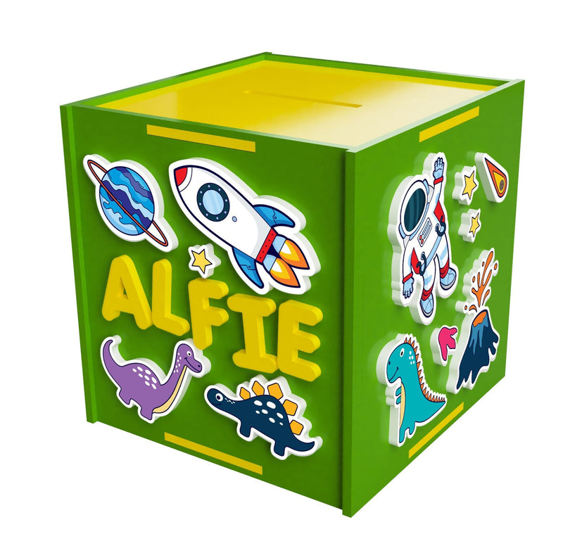 Personalised Money Box - Alfie