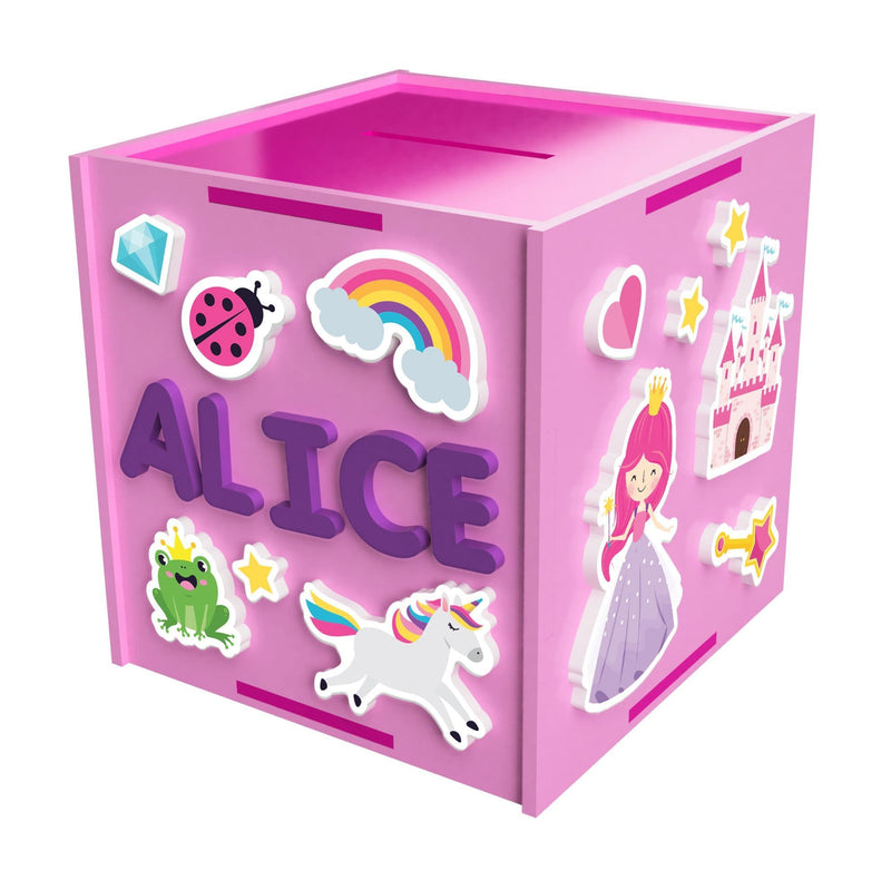 Personalised Money Box - Alice