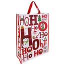 Reusable Ho Ho Ho Christmas Shopping Bag