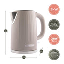 Harmony Hamilton Beach 1.7L Kettle in Cappuccino