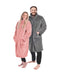 Eskimo Cosy Fur Gown - Pink