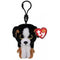 TY Beanie Boo Key Clip - Roscoe The German Shepherd