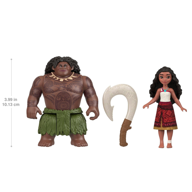 Disney Moana 2 Moana & Maui Small Dolls 2 Pack