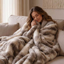 Luxury Faux Fur Heated Over Blanket