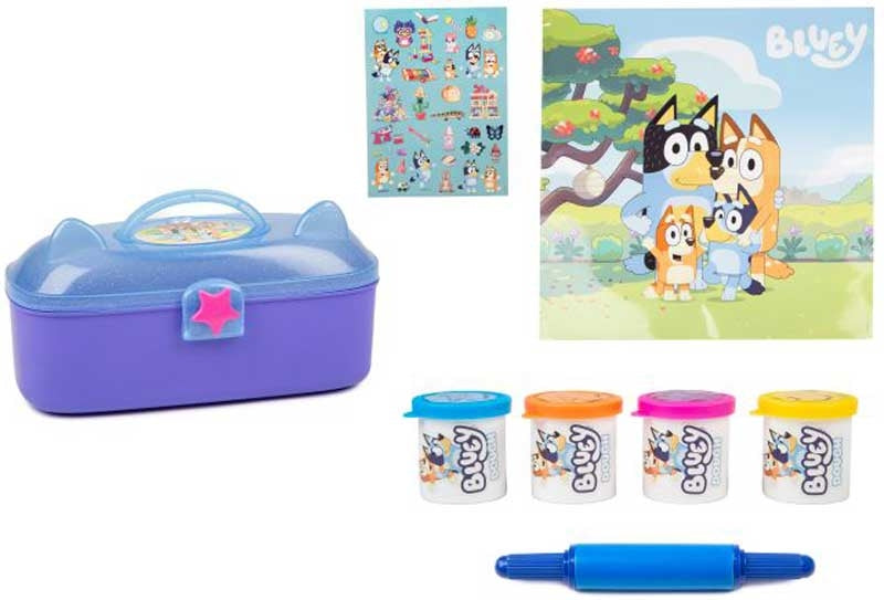 Bluey Dough Carry Case Set