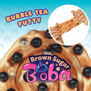 Crazy Aaron's Thinking Putty - Brown Sugar Boba