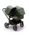 Bugaboo Donkey 5 Duo Extension Set Complete - Forest Green