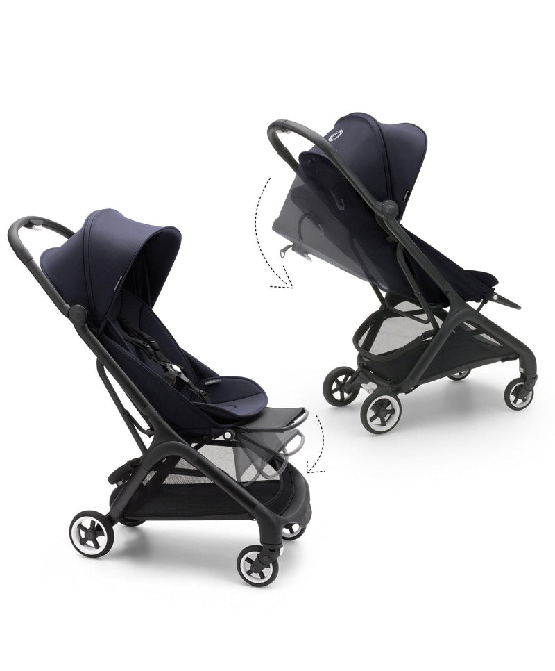 bugaboo butterfly stormy blue Bugaboo Butterfly Stroller