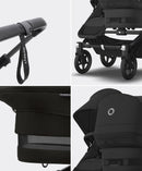 Bugaboo Donkey 5 Duo Carrycot & Seat Pushchair - Midnight Black