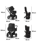 Bugaboo Donkey 5 Mono Complete - Midnight Black