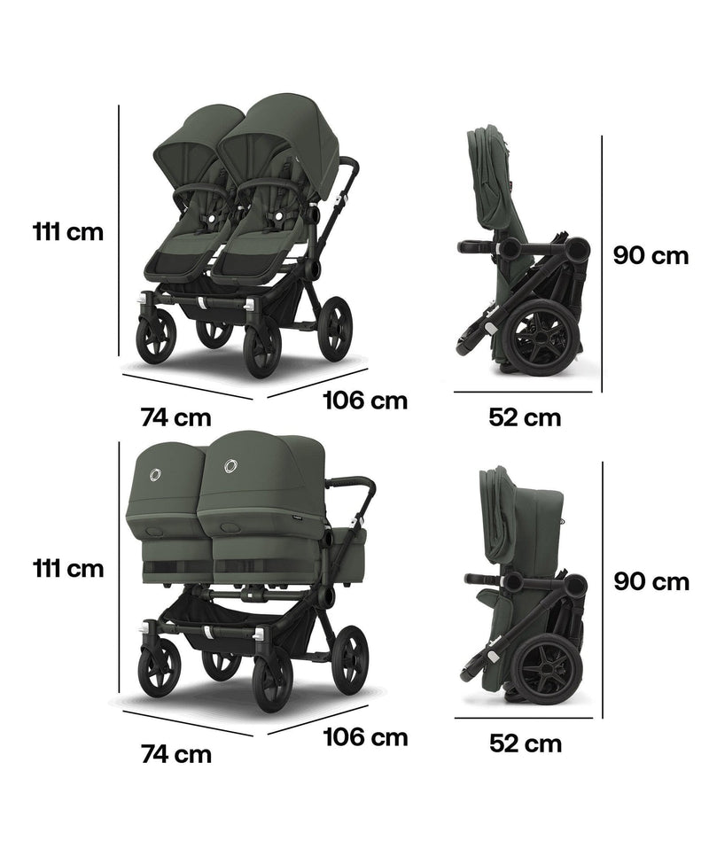 Bugaboo donkey duo carrycot hotsell