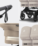 Bugaboo Donkey 5 Twin Carrycot & Seat Pushchair - Desert Taupe