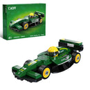 CaDa Mini Green Circuit Racing Car 70 Pieces