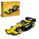 CaDa Mini Yellow Circuit Racing Car 70 Pieces