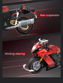 CaDa Suzuki Haybusa Motorbike 1043 Pieces