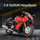CaDa Suzuki Haybusa Motorbike 1043 Pieces