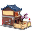 CaDa Japanese Sento Boathouse Building 1249 Pieces