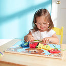 Melissa & Doug Wooden Basic Skills Board