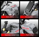CaDa Suzuki Katana Motorbike 310 Pieces