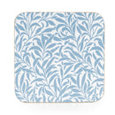 Leafy Trellis Blue Coasters 4pk