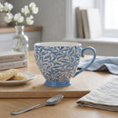 Leafy Trellis Blue Footed Mug