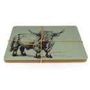 Highland Cow Placemats 4pk