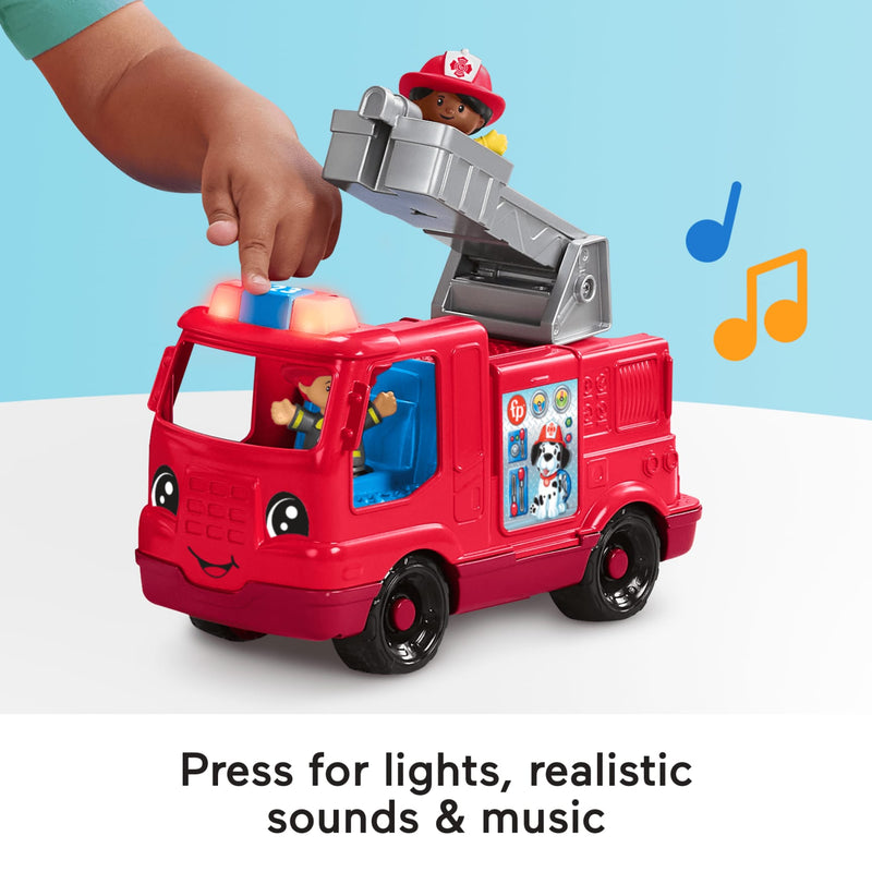 Fisher Price Little People Fire Truck JAC Stores IOM