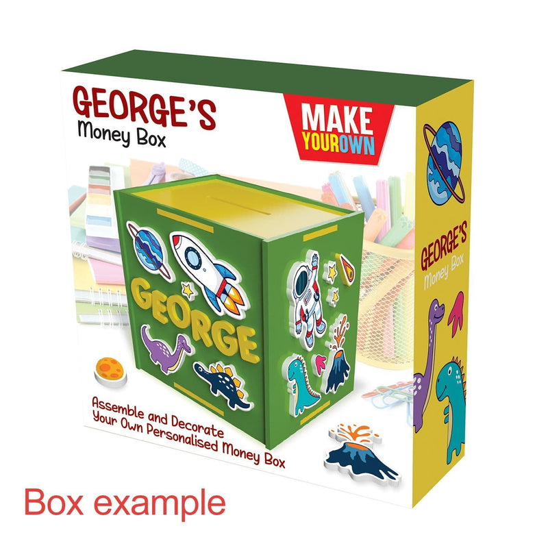 Personalised Money Box - Charlie