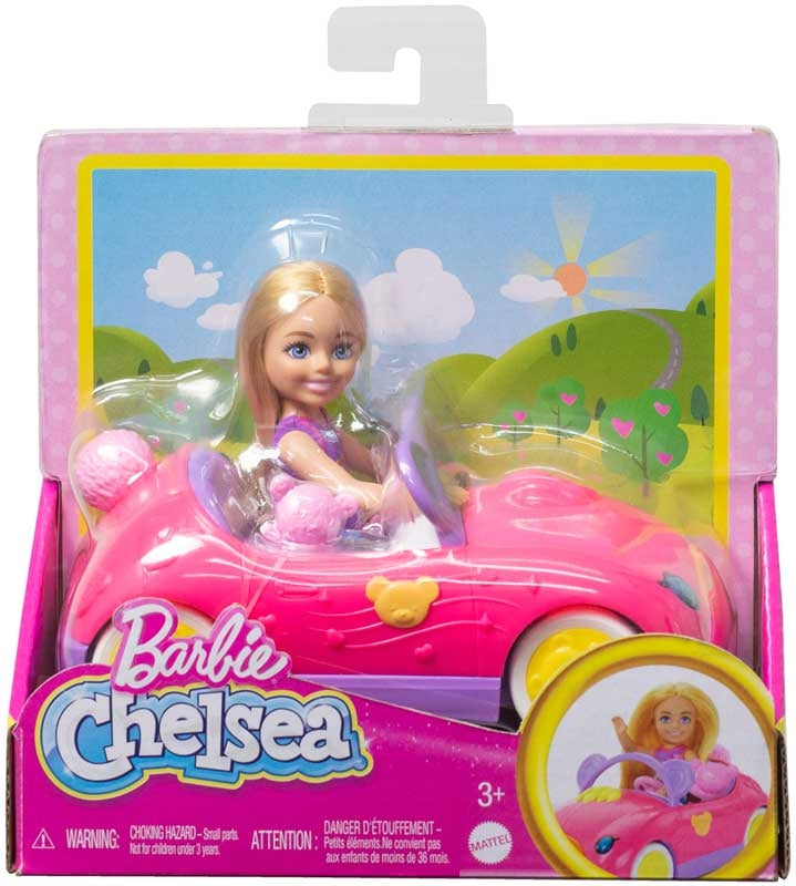 Barbie Chelsea Car With Doll