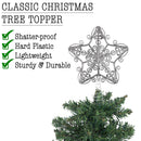 Star Tree Topper - Silver Glitter