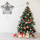 Star Tree Topper - Silver Glitter