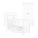 Clara 3 Piece Furniture Set - White