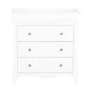 Clara 3 Piece Furniture Set - White