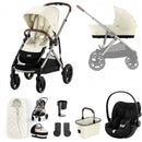 Cybex Gazelle S Lux Travel System - Seashell Beige