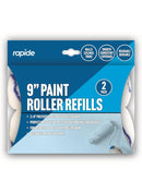 Rapide 9" Paint Roller Refills 2 Pack