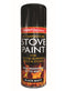 Paint Factory Black Matt Stove Spray Paint 400ml
