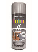 Paint Factory Grey Primer Matt Spray Paint 400ml
