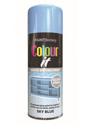 Paint Factory Sky Blue Gloss Spray Paint 400ml