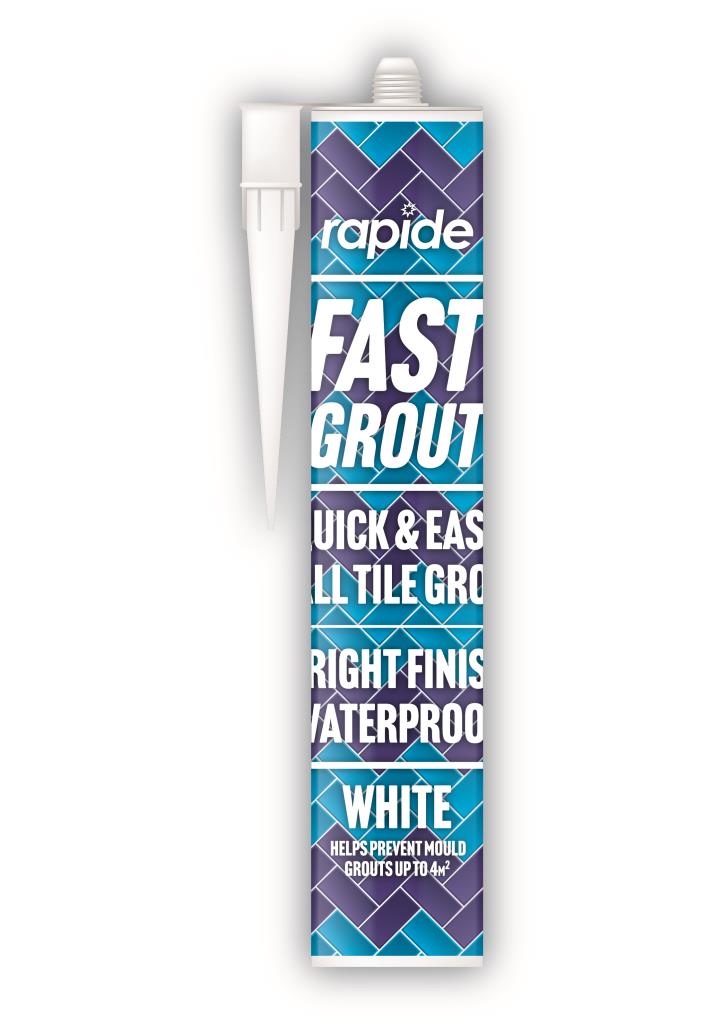 White Fast Grout Cartridge 260ml