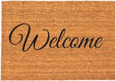 Welcome Coir Doormat 60x40cm